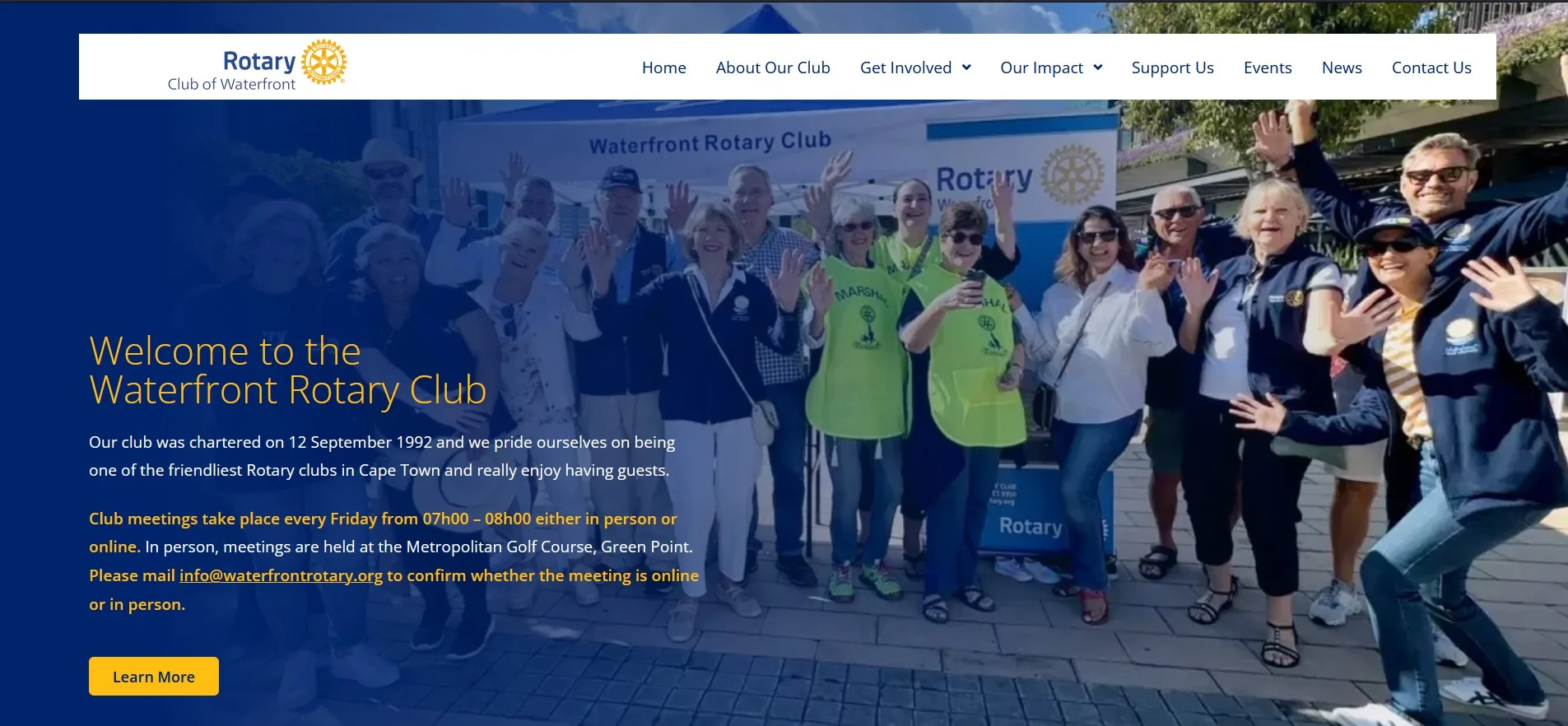 Beyond Web Design: How Simbua Digitally Transformed a Rotary Club in Cape Town
